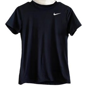 "The Nike Tee" Black Dri-Fit Short Sleeve Top
